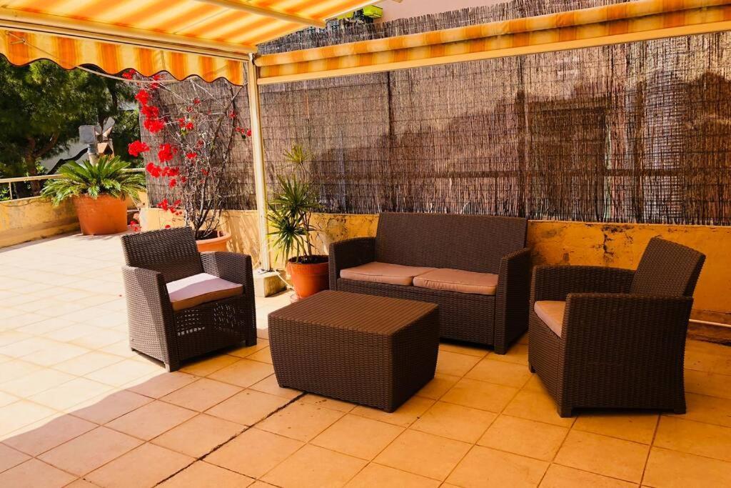 Appartement grande terrasse à coté Monaco&plage Saint-Antoine  Esterno foto
