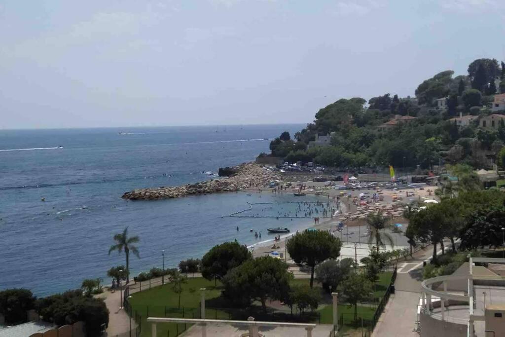 Appartement grande terrasse à coté Monaco&plage Saint-Antoine  Esterno foto